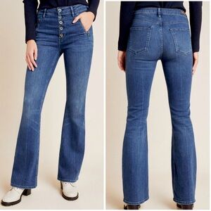 Anthropologie Pilcro and the Letterpress High-Rise Trouser Bootcut in size 27